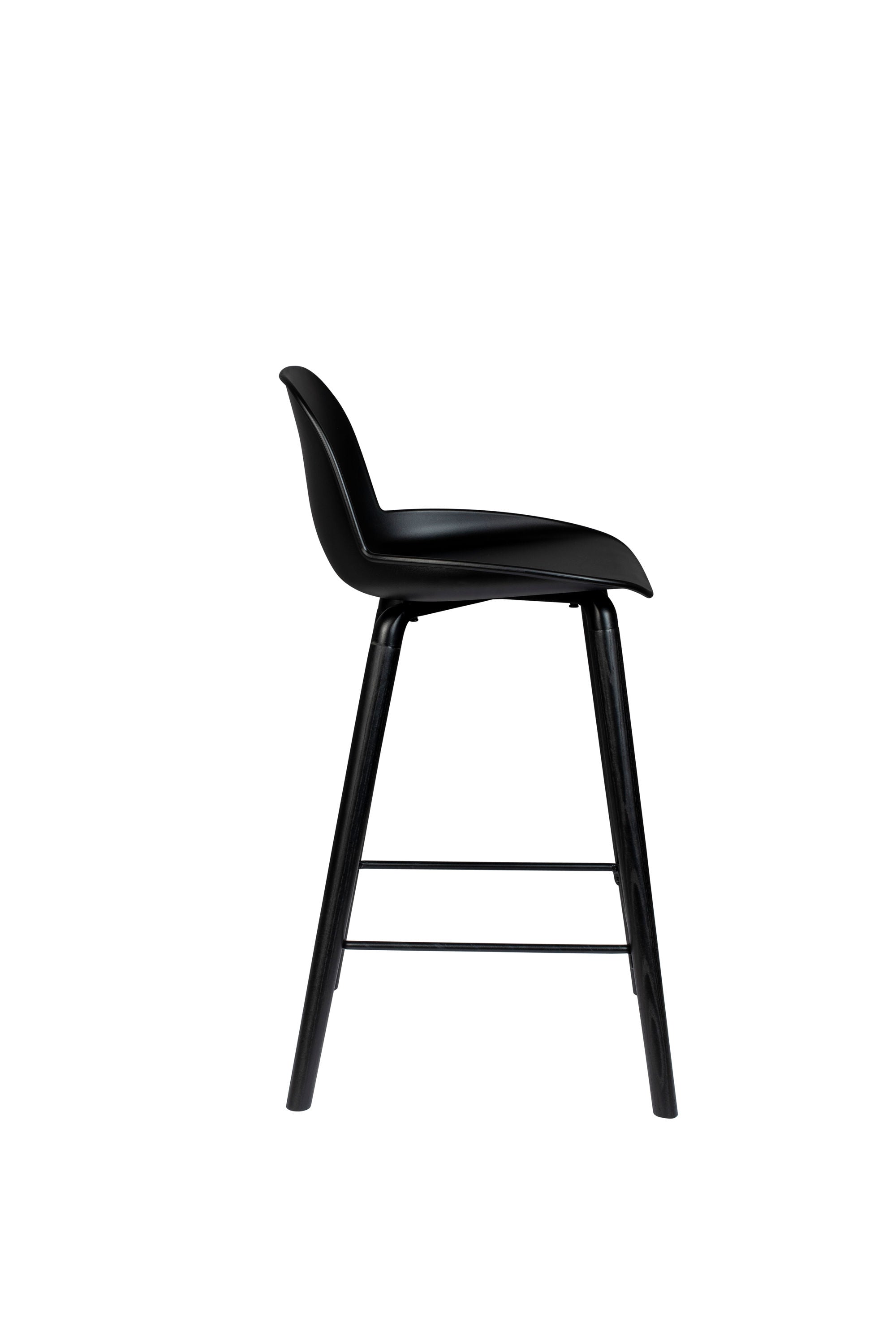 Zuiver Set of 2 Albert Kuip All Black Counter Stool